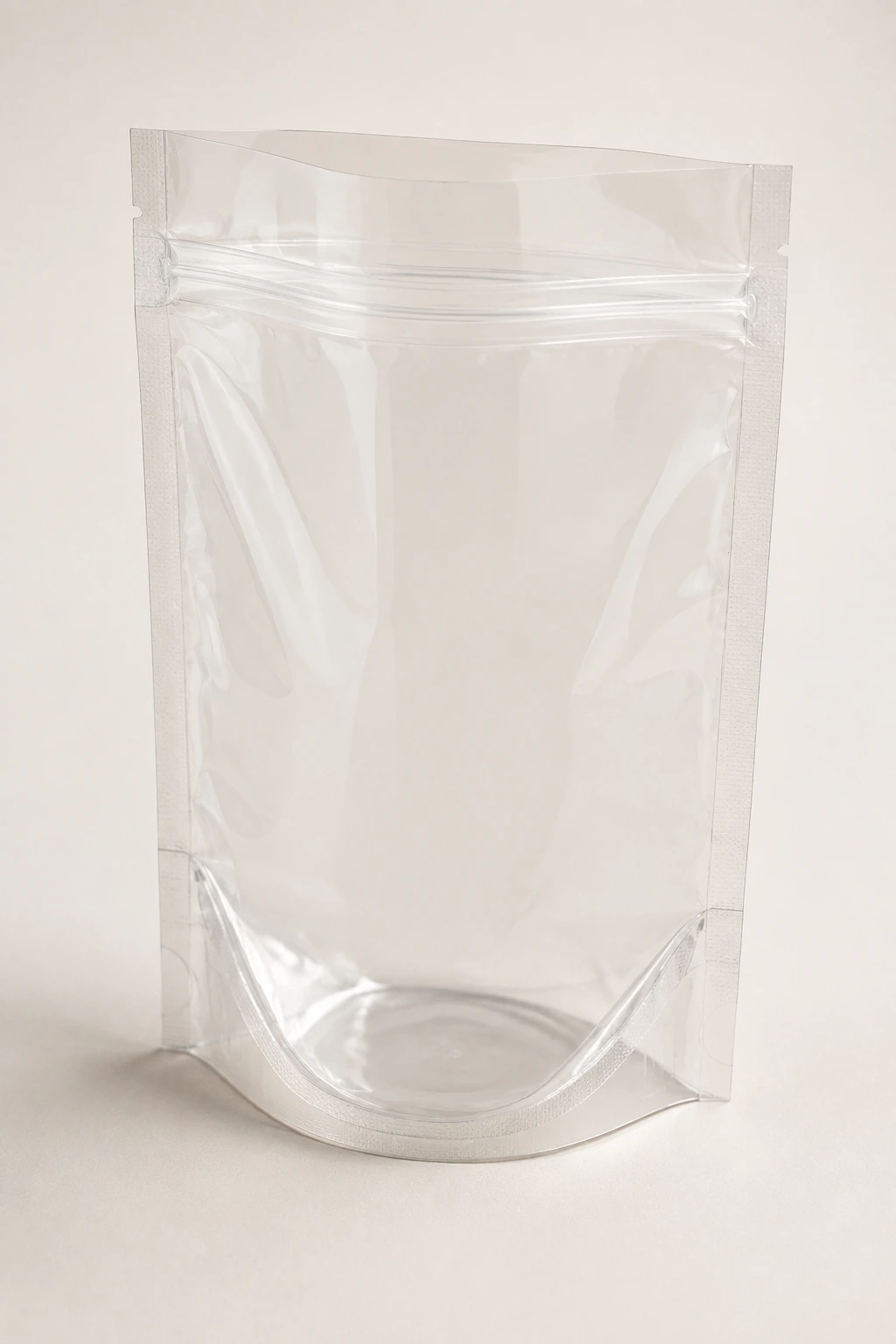Clear round Doyen bottom pouch form reference